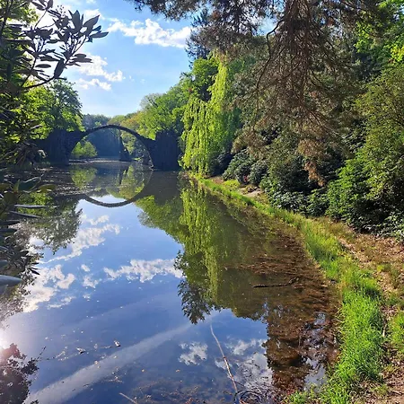 Alte Provinz Ruhige Zentrale Lage In Nah Rakotzbruecke Wandern Und Radfahren * Kromlau